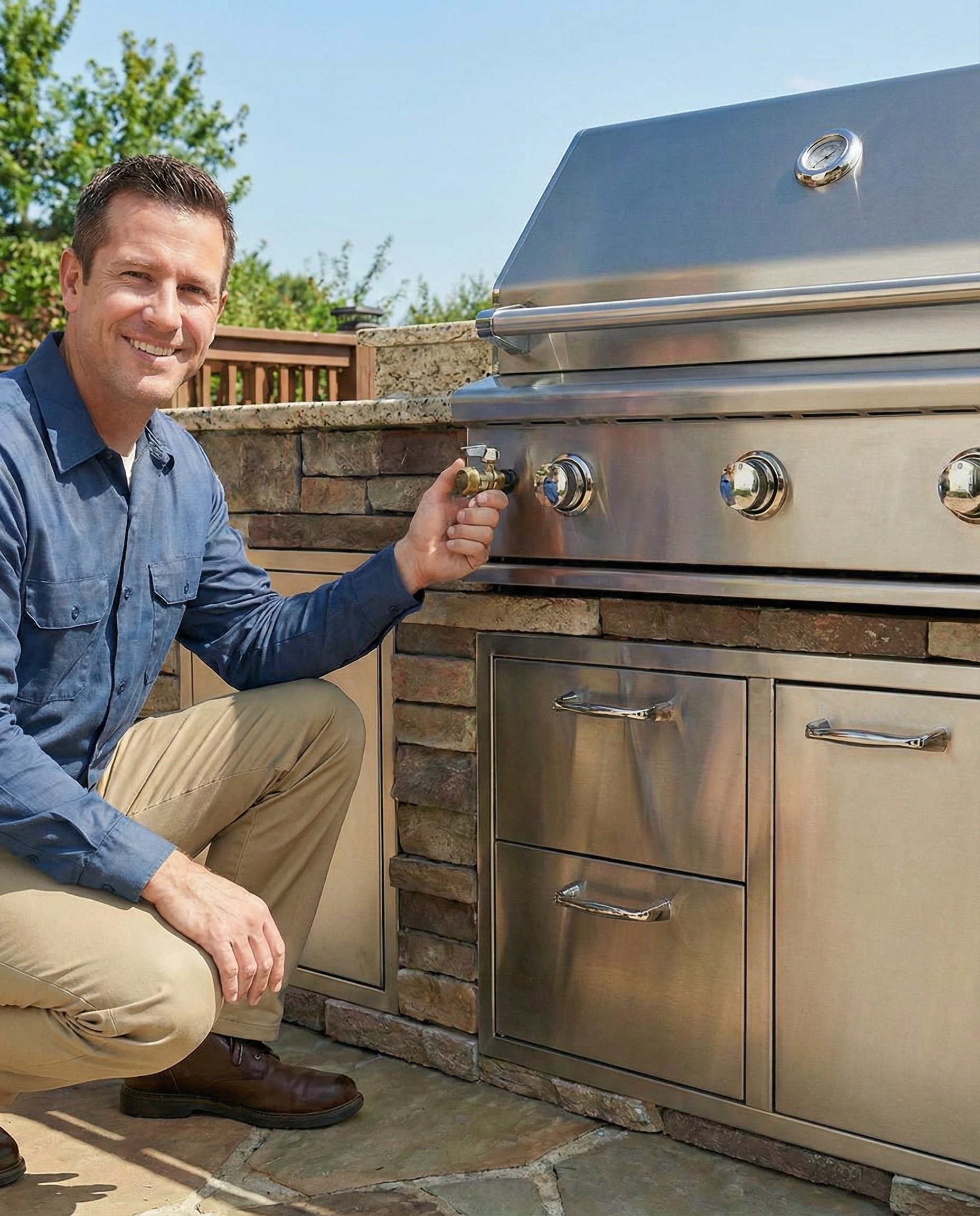 Professional gas line installation and repair services